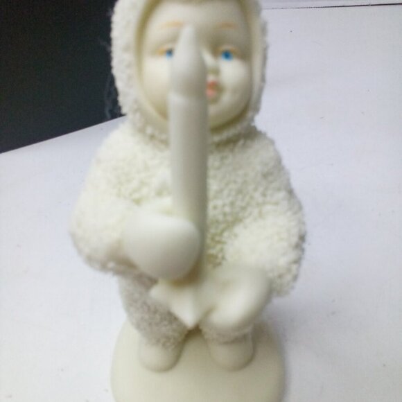 Department 56 Winter Tales Snowbabies Just One Little Candle Figurine Christmas - Picture 4 of 12